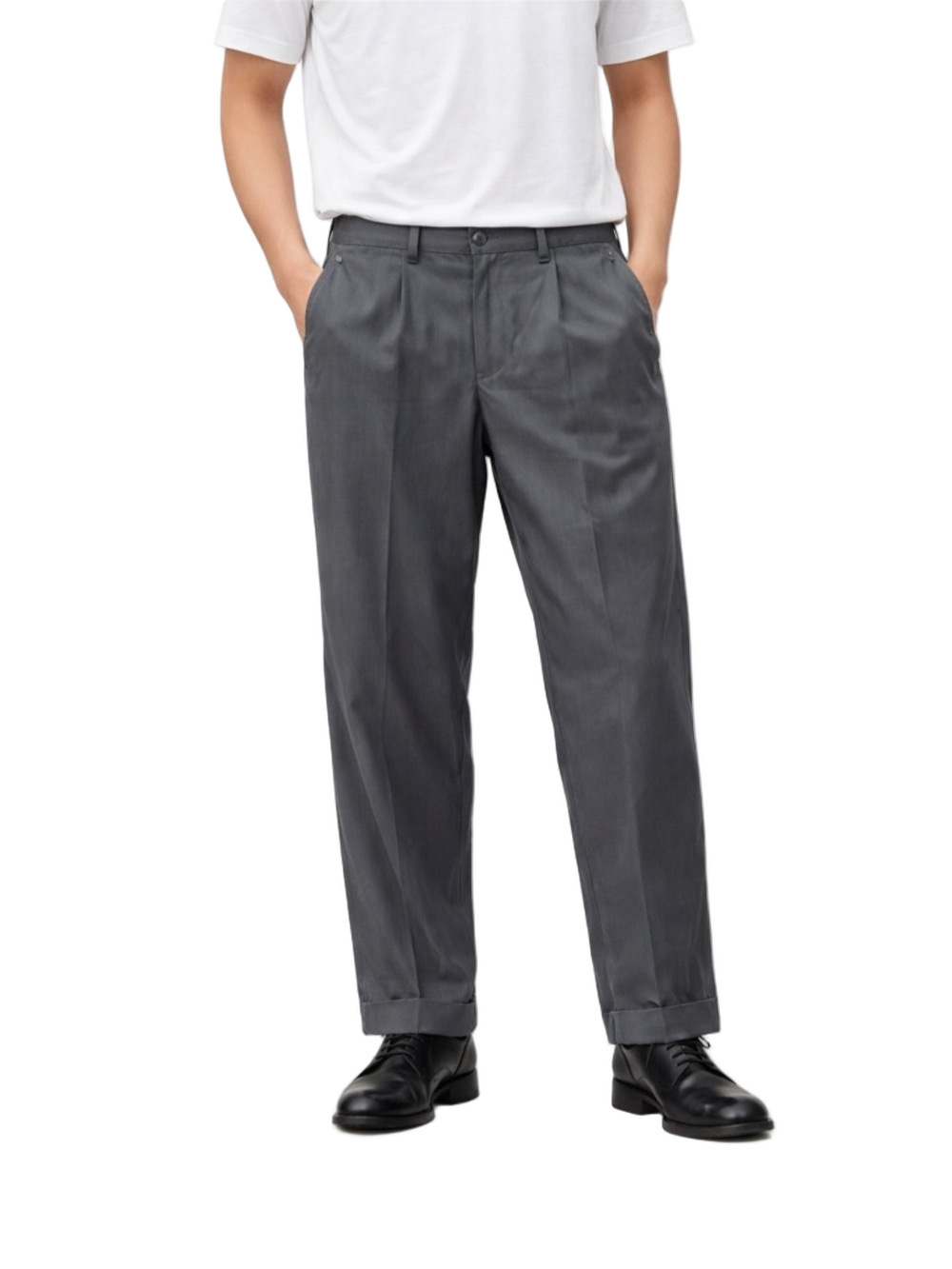 Haggar Men's Gray Dress Pants